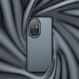 Etui matowe do Honor 200 Pro 5G – transparentne, czarne, z powłoką Soft Touch