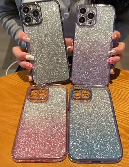 Etui do Xiaomi Poco X6 Pro 5G, Brokat z ochroną aparatu, różowe
