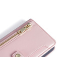 Etui z klapką do Xiaomi 13T / 13T Pro / Redmi K60 Ultra Wallet Zipper Pocket, różowe