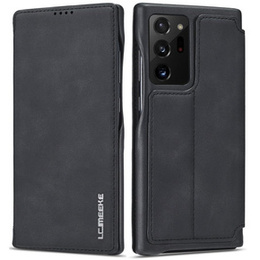 Etui z klapką do Samsung Galaxy Note 20 Ultra, LC.IMEEKE, czarne