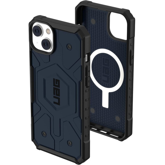 Etui Urban Armor Gear do iPhone 14 Plus, Pathfinder MagSafe, niebieskie