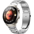 PASEK DO HUAWEI WATCH 2 3 4 5 GT GT2 GT3 GT4 GT5 PRO GT2e 2e 46MM 48MM srebrny