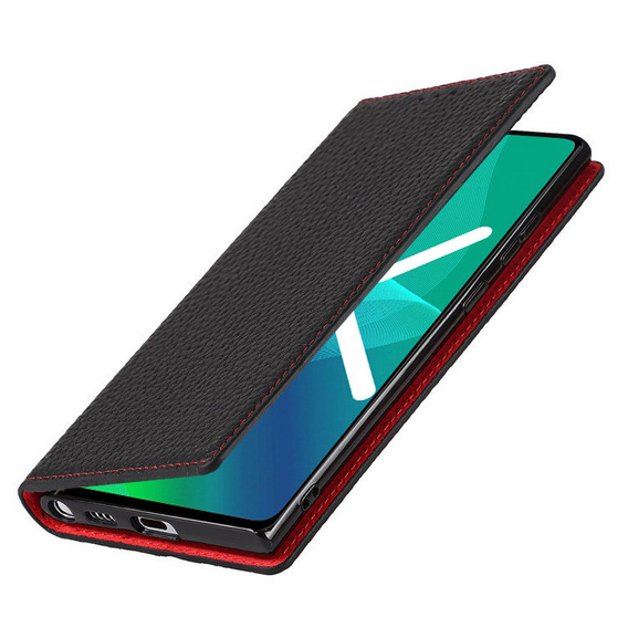 Skórzane etui do iPhone 7/8/SE 2020/SE 2022, ERBORD Grain Leather, czarne