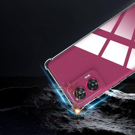 Etui do Motorola Edge 50 Fusion 5G, Dropproof, przezroczyste