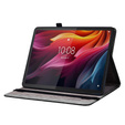 Etui do Lenovo Tab K11 Plus – niebieskie, z nadrukiem motyla, z kieszeniami na karty i funkcją podstawki