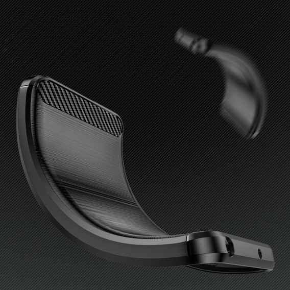 Etui do Realme 12+ Plus 5G, Carbon, czarne