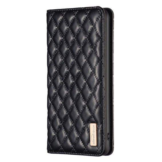 Etui z klapką do Samsung Galaxy A54 5G, Wallet, BINFEN COLOR, czarne