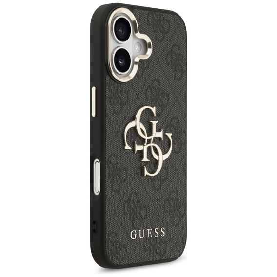 Etui GUESS do iPhone 17, 4G Big Metal Logo, czarne