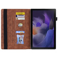 Etui do Lenovo Tab M11, Classic, z miejscem na rysik, brązowe
