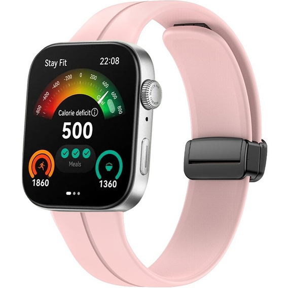 Pasek Silikonowy do Huawei Watch Fit 4 / 4 Pro / 3, Różowy