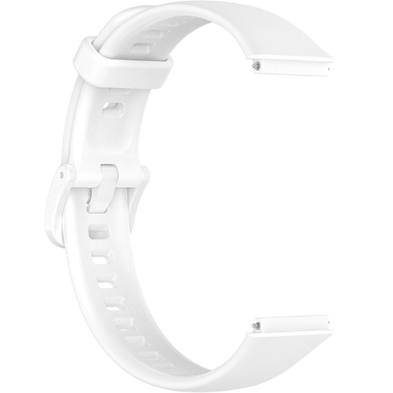 Pasek Silikonowy do Huawei Band 7, Biały