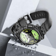 Pasek z Etui + 2x Szkło SUPCASE do Samsung Galaxy Watch 5 Pro 45mm, Iblsn Armorbox, Czarne