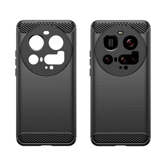 Etui do Xiaomi 15 Ultra, Carbon, czarne