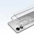 Etui do Samsung Galaxy S25 Edge, Fusion Hybrid, przezroczyste