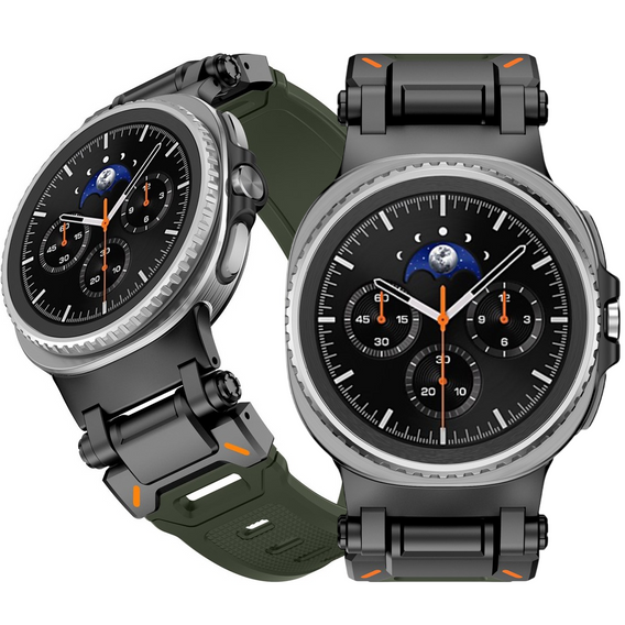 Pasek Silikonowy do Samsung Galaxy Watch 8 / 8 Classic, Zielony