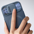 Etui do iPhone 15, Suritch Shockproof, do MagSafe, niebieskie