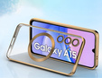 Etui do Samsung Galaxy A15 4G/5G, Electro MagSafe, złote + Szkło na ekran
