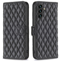 Etui z klapką do Samsung Galaxy A05s, Wallet, BINFEN COLOR, czarne