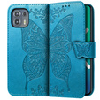 Etui z klapką do Motorola Edge 20 Lite, Butterfly, niebieskie