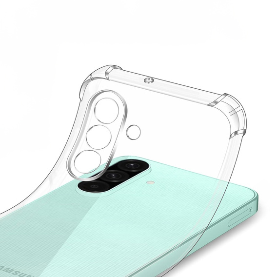 Etui do Samsung Galaxy A26, Erbord Dropproof, przezroczyste + Szkło