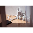 Forcell F-Energy TFK‑TC‑45WPD – Szybka ładowarka sieciowa USB-C 45 W QC4.0/PD - Biała