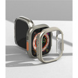 Etui Ringke do Apple Watch Ultra 1/2/3 49mm, Slim, 2-Pack, Clear / Titanium Grey