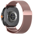 Pasek Bransoleta Milanese do Samsung Galaxy Watch 8 / 8 Classic, Różowa