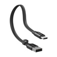 BASEUS Nimble Płaski Kabel USB Type-C 2A 23cm - Black