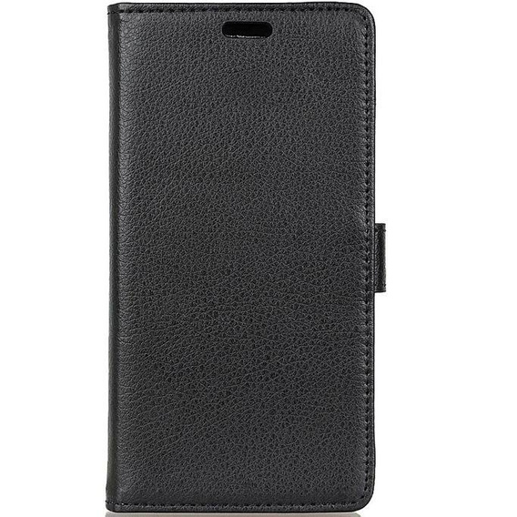Etui z klapką do Sony Xperia L2, Flexi Book, czarne