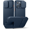 Etui do iPhone 15 Pro, Suritch Shockproof, do MagSafe, niebieskie
