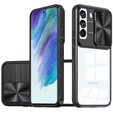 Etui do Samsung Galaxy S21 FE, Slide Camera, czarne