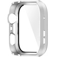 2w1 Etui + Szkło Hartowane do Huawei Watch Fit 4 Pro, Srebrne