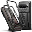 Etui pancerne do Google Pixel 10 Pro XL, Dexnor Full Body (Two Frames) - czarne