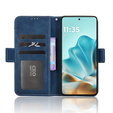 Etui z klapką do Motorola Edge 60 / 60 Fusion, Card Slot, granatowe