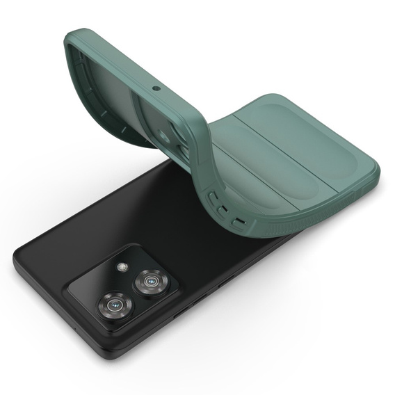 Etui do Motorola Edge 40 Neo, Gaming Shockproof, zielone