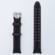 Pasek Silikonowy do Xiaomi Smart Band 10 / 9 / 8, Czarny / Różowy