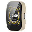 2w1 Etui + Szkło Hartowane do Amazfit Bip 5, Beżowe