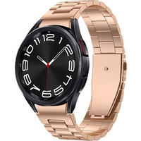 Pasek Bransoleta do Samsung Galaxy Watch 4/5/6 40/42/43/44/45/46/47mm, Różowe rose gold