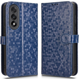 Etui z klapką do OnePlus Nord 5, Wallet Rhombus, niebieskie