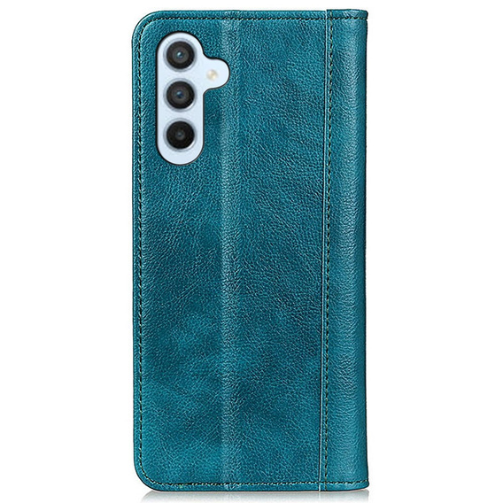 Etui do Samsung Galaxy S23 FE, Wallet Litchi Leather, zielone