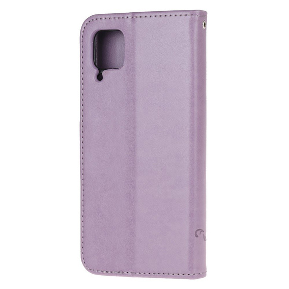 Etui z klapką do Huawei P40 Lite, Butterfly, fioletowe