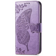 Etui z klapką do Samsung Galaxy A26 5G, Butterfly, fioletowe