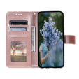 Etui z klapką do Xiaomi Redmi A3, Mandala, różowe