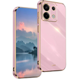 Etui do Xiaomi Redmi Note 13 Pro 5G, Glamour CamShield, fioletowe
