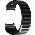 Pasek Nylonowy do Samsung Galaxy Watch 4/5/6/7/FE 40/42/43/44/45/46/47mm, Czarny