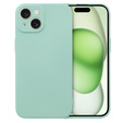 Etui do iPhone 15, Silicone Lite, niebieskie