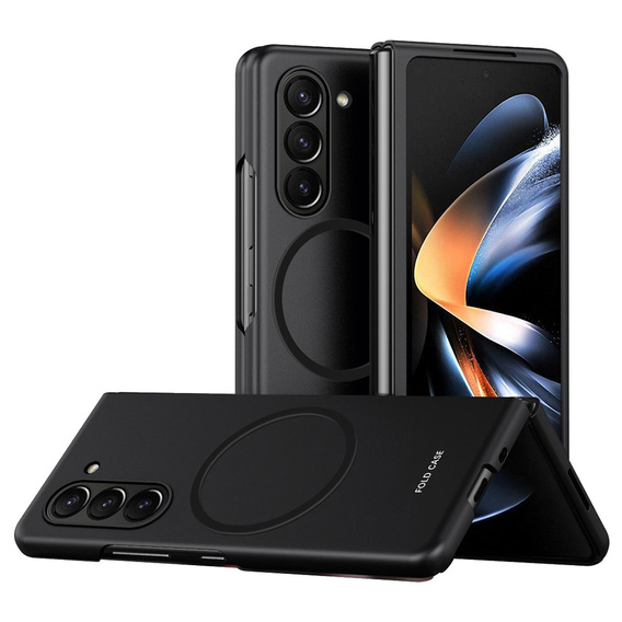 Etui Skin-touch do Samsung Galaxy Z Fold6 5G, MagSafe, czarny