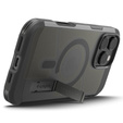 Etui Spigen do iPhone 16 Pro Max, Tough Armor T Mag MagSafe, przydymione czarne
