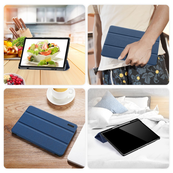 Etui Dux Ducis do Lenovo Tab P12, niebieskie