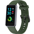Pasek Silikonowy do Realme Band 2, Zielony